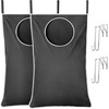 image:imageLifewit 1 Pack Over Door Laundry Hamper Collapsible Hanging Light GrayDark Gray