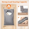 image:imageLifewit 1 Pack Over Door Laundry Hamper Collapsible Hanging Light GrayLight Gray