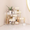 image:imageLifewit 2 Tier Corner Bathroom Counter Organizers and Storage ClearClear