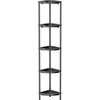 image:imageLifewit 4 Tier Corner Shower Caddy with Hooks Bathroom Organizer BlackBlack