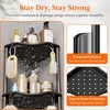 image:imageLifewit 4 Tier Corner Shower Caddy with Hooks Bathroom Organizer BlackBlack