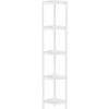 image:imageLifewit 4 Tier Corner Shower Caddy with Hooks Bathroom Organizer BlackWhite