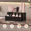 image:imageLifewit Hair Tool Organizer Dryer Holder Countertop with 3 Cups WhiteBlack