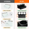 image:imageLifewit Hair Tool Organizer Dryer Holder Countertop with 3 Cups WhiteBlack