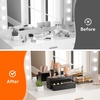 image:imageLifewit Hair Tool Organizer Dryer Holder Countertop with 3 Cups WhiteBlack