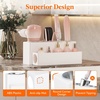 image:imageLifewit Hair Tool Organizer Dryer Holder Countertop with 3 Cups WhiteWhite