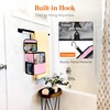 image:imageLifewit Mesh Shower Caddy Bag Hanging Shower Organizer Medium BlackPink