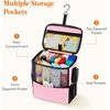 image:imageLifewit Mesh Shower Caddy Bag Hanging Shower Organizer Medium BlackPink