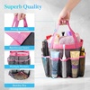 image:imageLifewit Mesh Shower Caddy Portable Dorm Room Essentials 1 Pack BlackPink