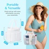 image:imageLifewit Mesh Shower Caddy Portable Dorm Room Essentials 1 Pack BlackWhite