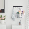 image:imageLifewit Mesh Shower Caddy Portable Dorm Room Essentials 1 Pack BlackWhite