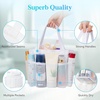 image:imageLifewit Mesh Shower Caddy Portable Dorm Room Essentials 1 Pack BlackWhite