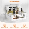 image:imageLifewit Suction Cup Shower Caddy 26 cm10L 2 Pack104