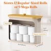 image:imageLifewit Toilet Paper Storage Holder Large Stand Basket 23L Light GrayBeige