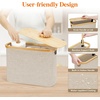 image:imageLifewit Toilet Paper Storage Holder Large Stand Basket 23L Light GrayBeige