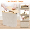 image:imageLifewit Toilet Paper Storage Holder Large Stand Basket 23L Light GrayBeige