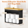 image:imageLifewit Toilet Paper Storage Holder Large Stand Basket 23L Light GrayBlack