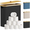 image:imageLifewit Toilet Paper Storage Holder Large Stand Basket 23L Light GrayBlack