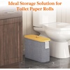 image:imageLifewit Toilet Paper Storage Holder Large Stand Basket 23L Light GrayGray