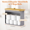 image:imageLifewit Toilet Paper Storage Holder Large Stand Basket 23L Light GrayGray