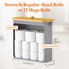 image:imageLifewit Toilet Paper Storage Holder Large Stand Basket 23L Light GrayGray
