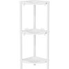 image:imageLifewit 4 Tier Corner Shower Caddy with Hooks Bathroom Organizer BlackWhite