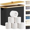 image:imageLifewit Toilet Paper Storage Holder Large Stand Basket 23L Light GrayBlack