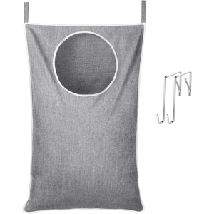 image:imageLifewit 1 Pack Over Door Laundry Hamper Collapsible Hanging Light GrayLight Gray