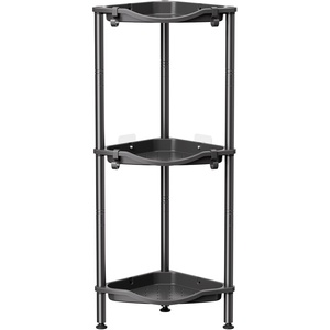 image:imageLifewit 4 Tier Corner Shower Caddy with Hooks Bathroom Organizer BlackBlack