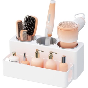 image:imageLifewit Hair Tool Organizer Dryer Holder Countertop with 3 Cups WhiteWhite
