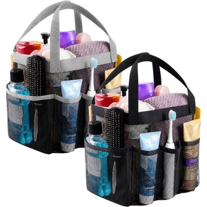image:imageLifewit Mesh Shower Caddy Portable Dorm Room Essentials 1 Pack BlackBlack  Grey