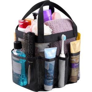 image:imageLifewit Mesh Shower Caddy Portable Dorm Room Essentials 1 Pack BlackBlack