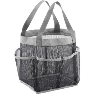 image:imageLifewit Mesh Shower Caddy Portable Dorm Room Essentials 1 Pack BlackGrey
