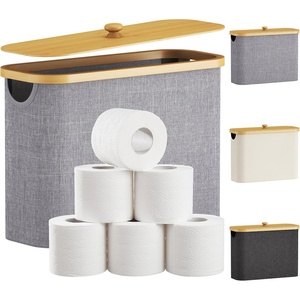 image:imageLifewit Toilet Paper Storage Holder Large Stand Basket 23L Light GrayGray